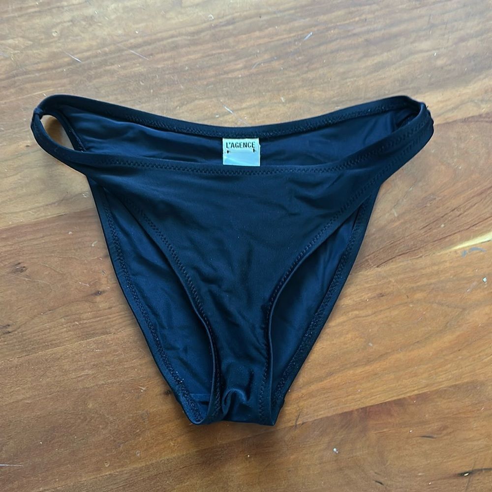 L’Agence Black Bikini Bottom